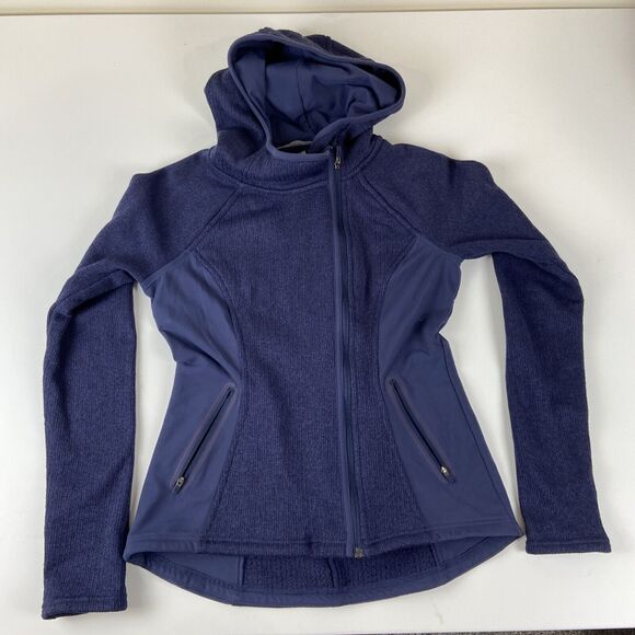 Athleta Navy Utility Jacket - Picture 1 of 9